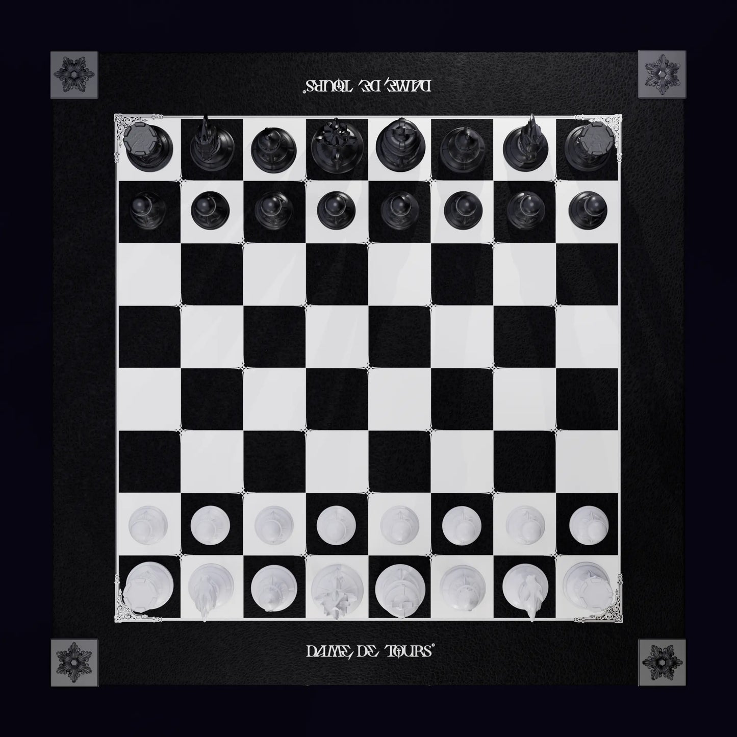 Jeu d'Échecs - Ancolie - Noir