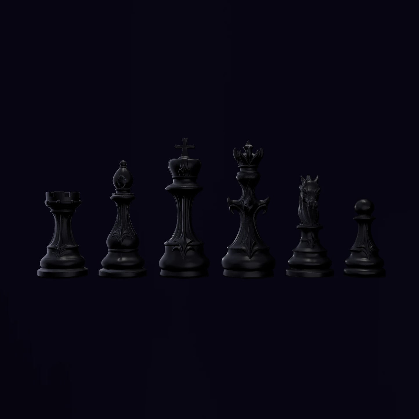 Jeu d'Échecs - Ancolie - "La Chute des Anges"