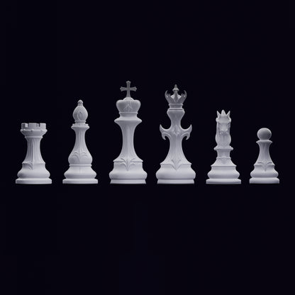 Jeu d'Échecs - Ancolie - "La Chute Des Anges"