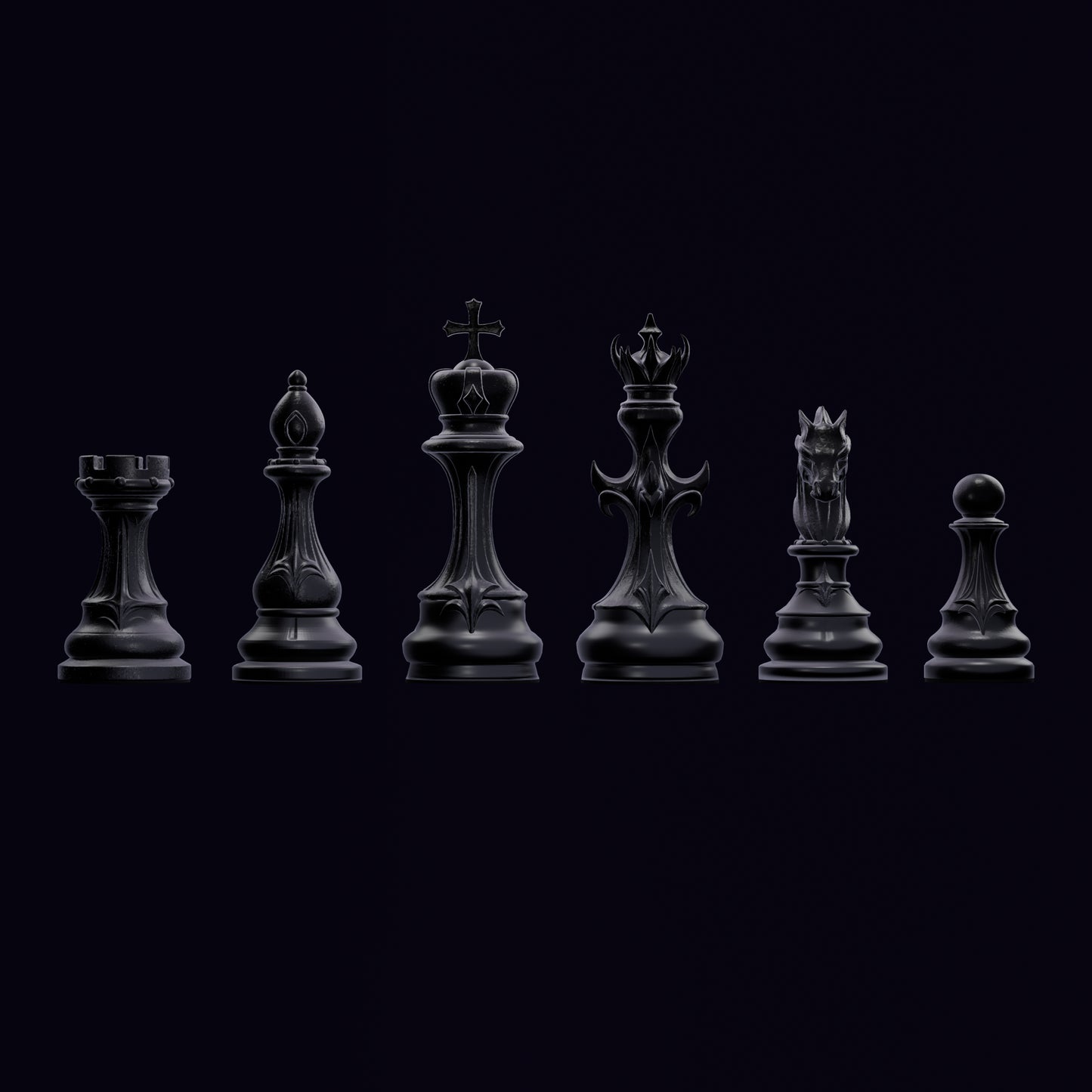 Jeu d'Échecs - Ancolie - "La Chute Des Anges"