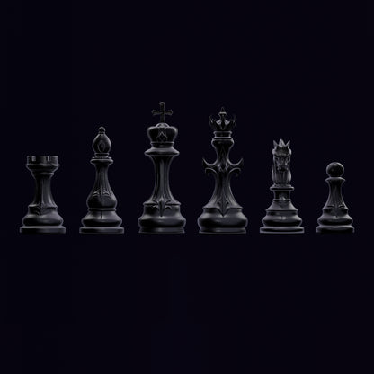 Jeu d'Échecs - Ancolie - "La Chute Des Anges"