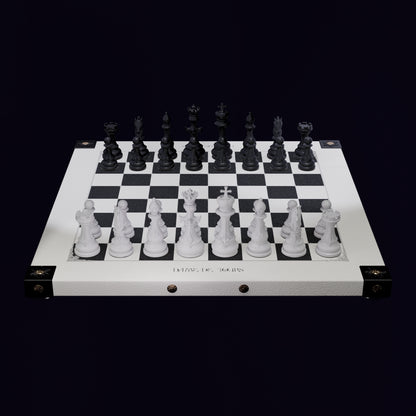 Jeu d'Échecs - Ancolie - Blanc