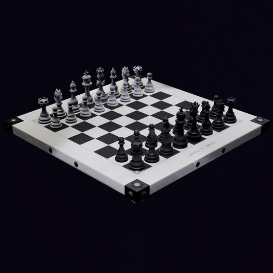 Jeu d'Échecs - Ancolie - Blanc