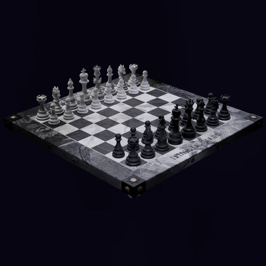 Jeu d'Échecs - Ancolie - "La Chute des Anges"