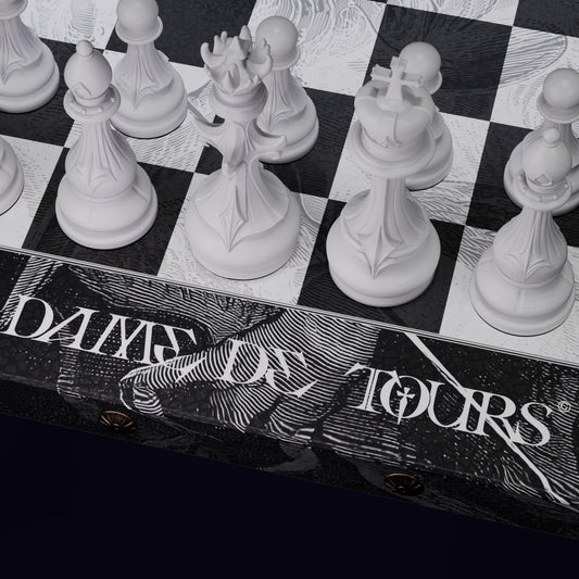 Jeu d'Échecs - Ancolie - "La Chute des Anges"