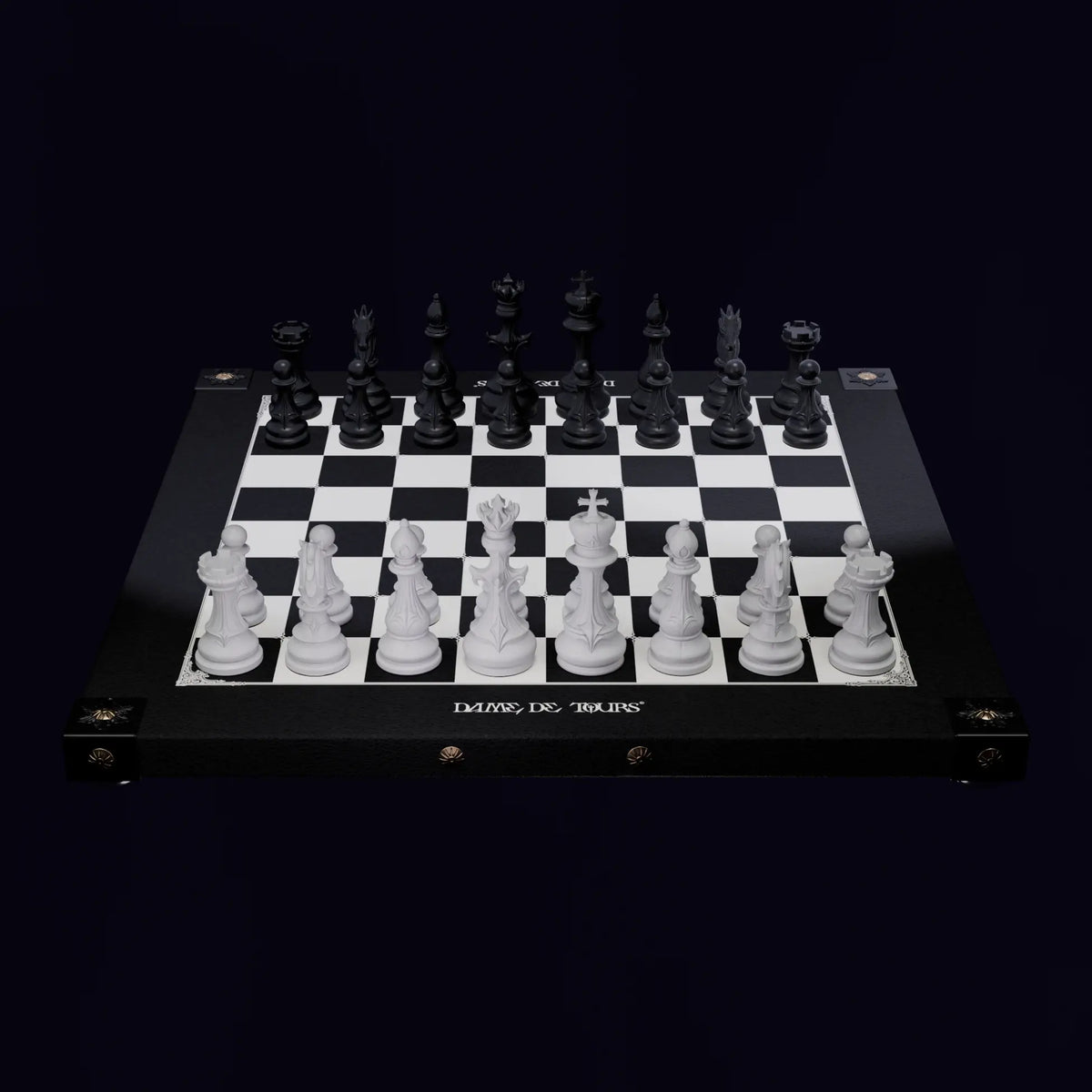 Jeu d'Échecs - Ancolie - Noir
