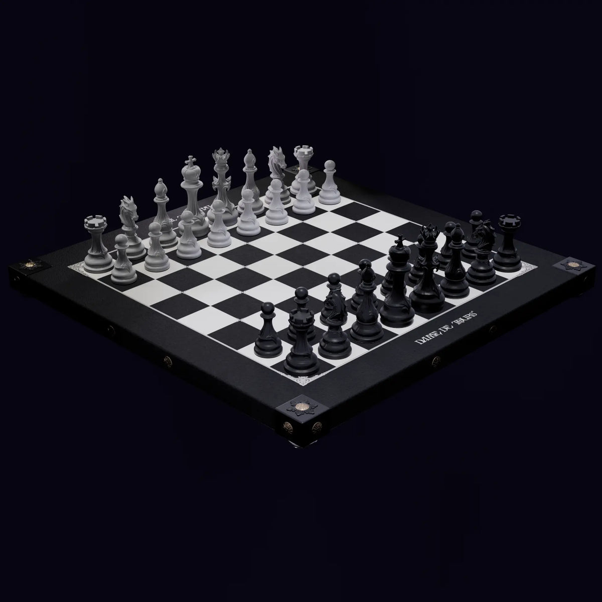 Jeu d'Échecs - Ancolie - Noir