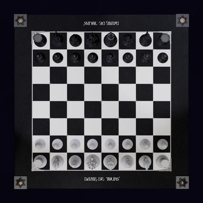 Jeu d'Échecs - Ancolie - Noir