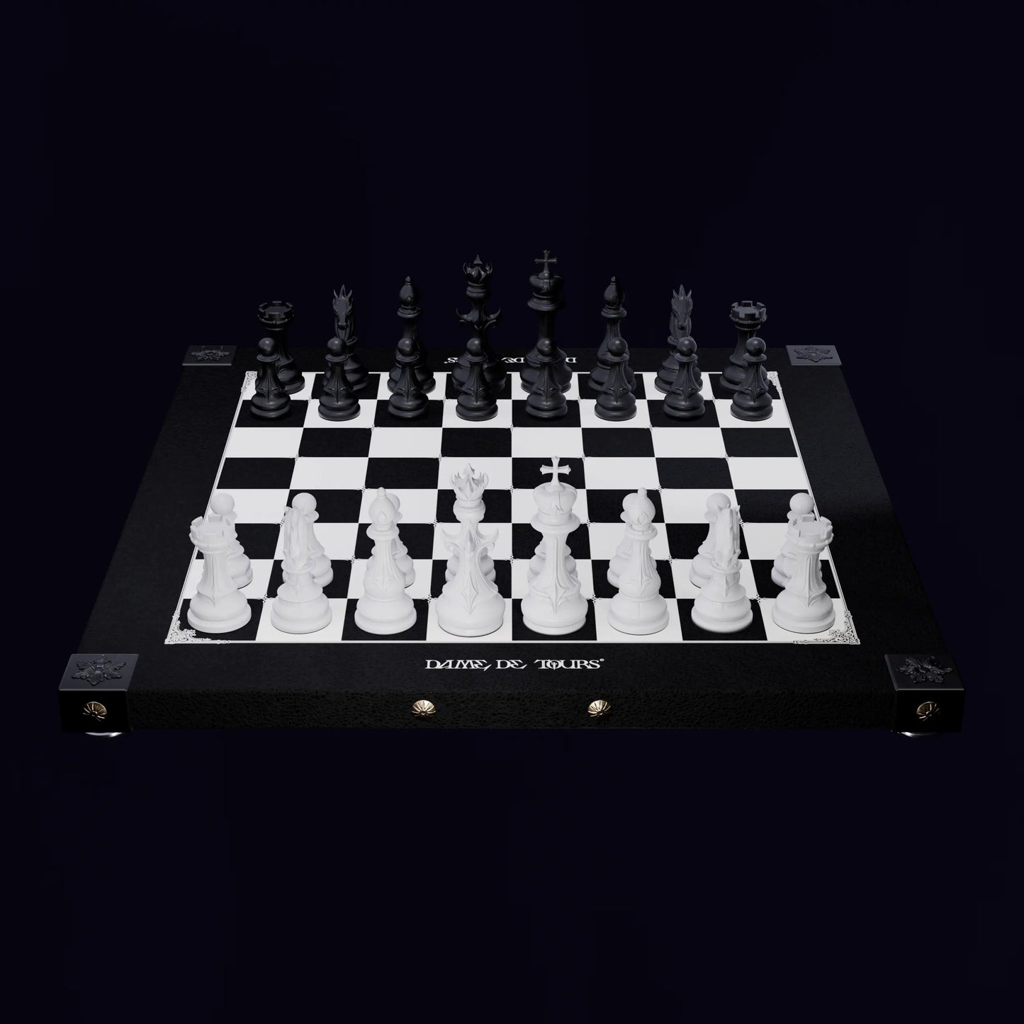 Jeu d'Échecs - Ancolie - Noir