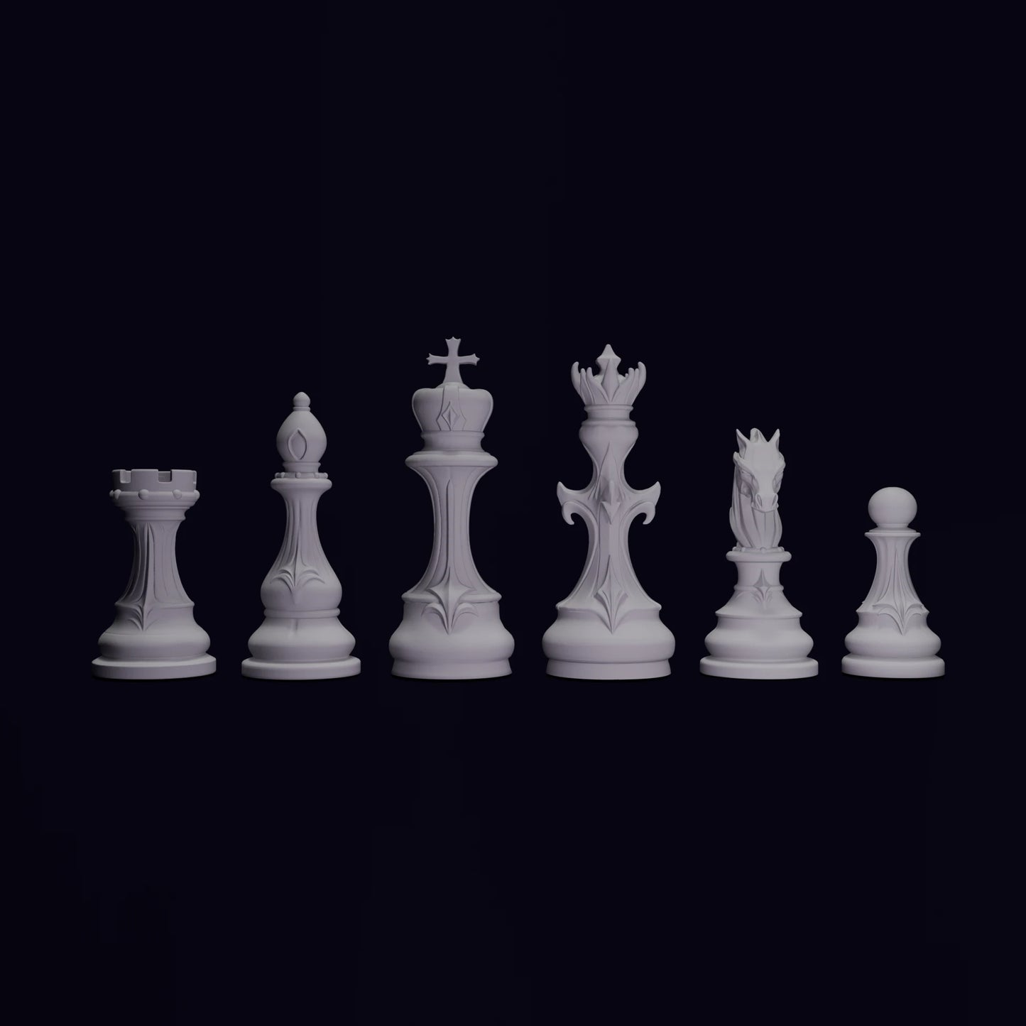 Jeu d'Échecs - Ancolie - "La Chute des Anges"