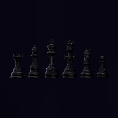 Jeu d'Échecs - Ancolie - Blanc