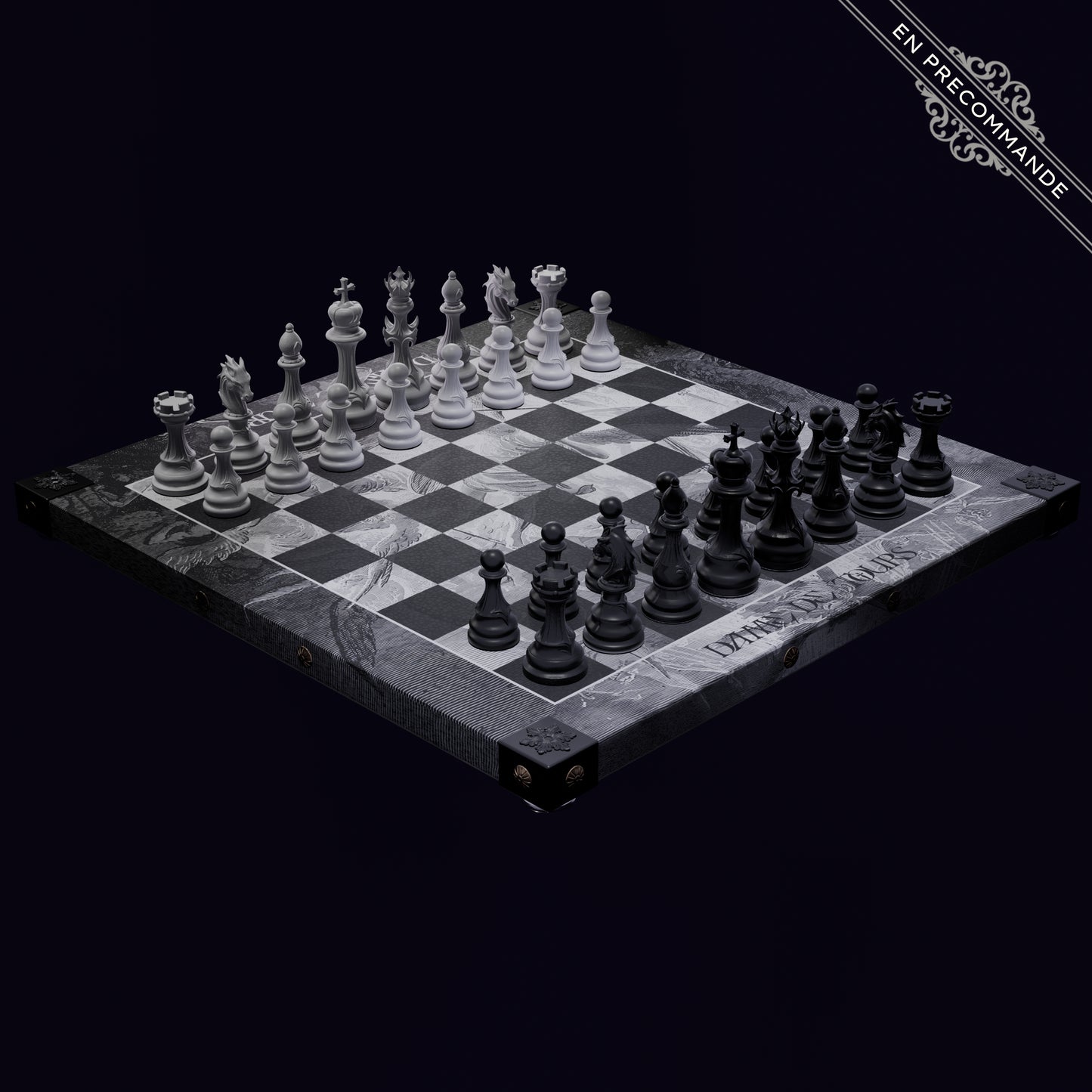 Jeu d'Échecs - Ancolie - "La Chute Des Anges"