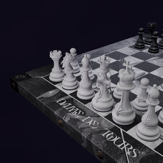 Jeu d'Échecs - Ancolie - "La Chute Des Anges"